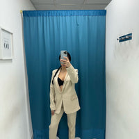 Tailleur giacca e pantalone beige 85613