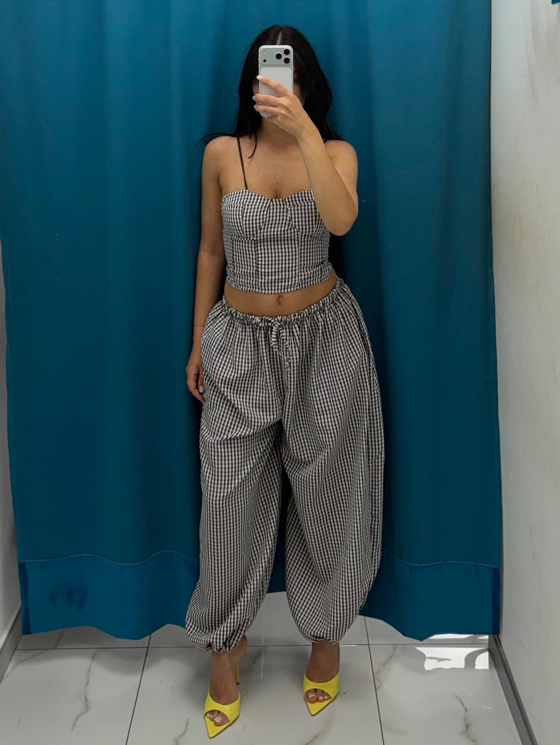 Coordinato"Gingham"-1395