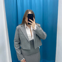 Giacca a righe corta 36684