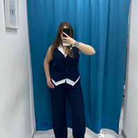 Tailleur gilet e pantalone 87137