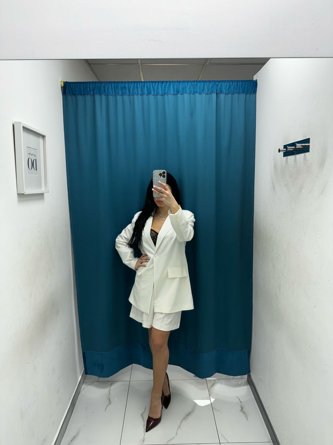 Coordinato giacca e shorts 2535