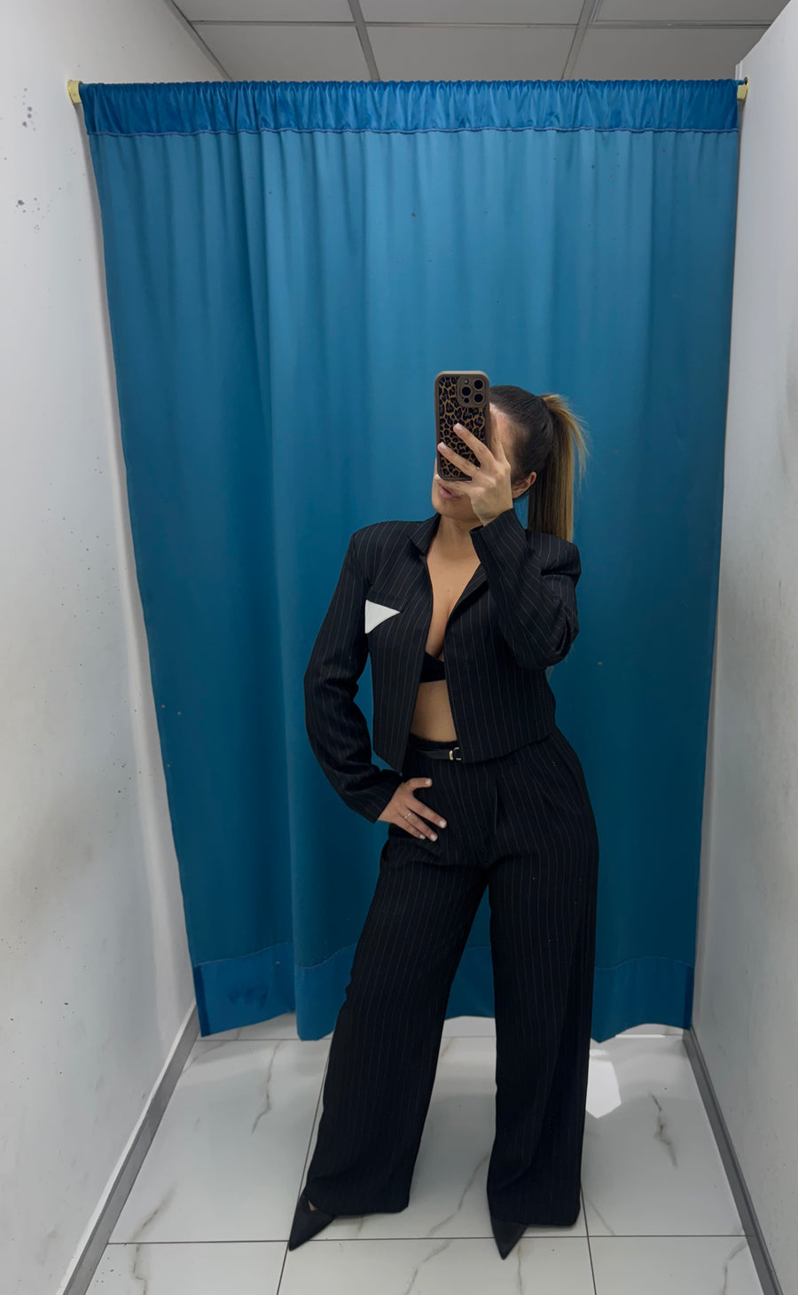 Valentina – Tailleur gessato - 250865