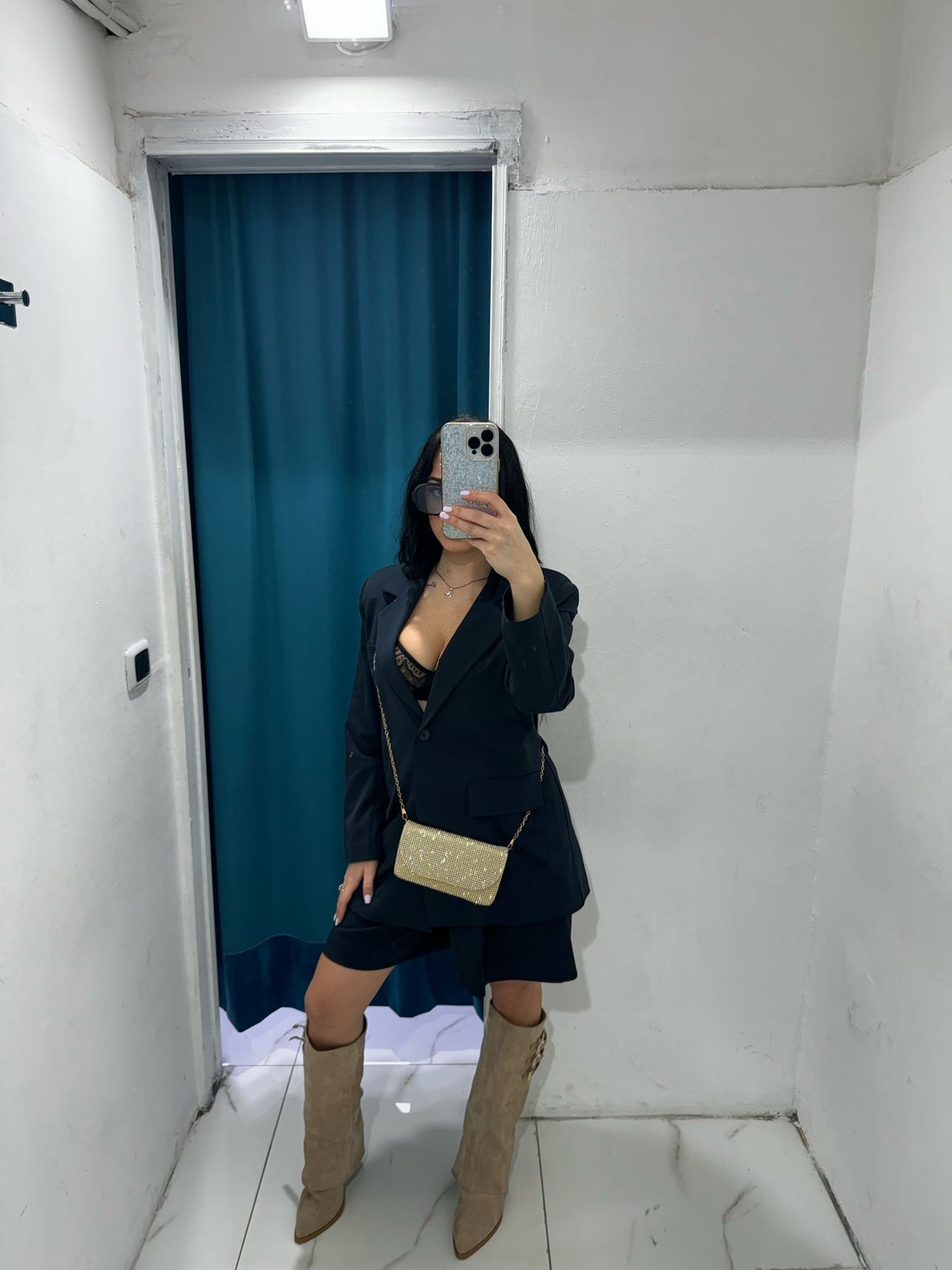 Coordinato giacca e shorts 2535