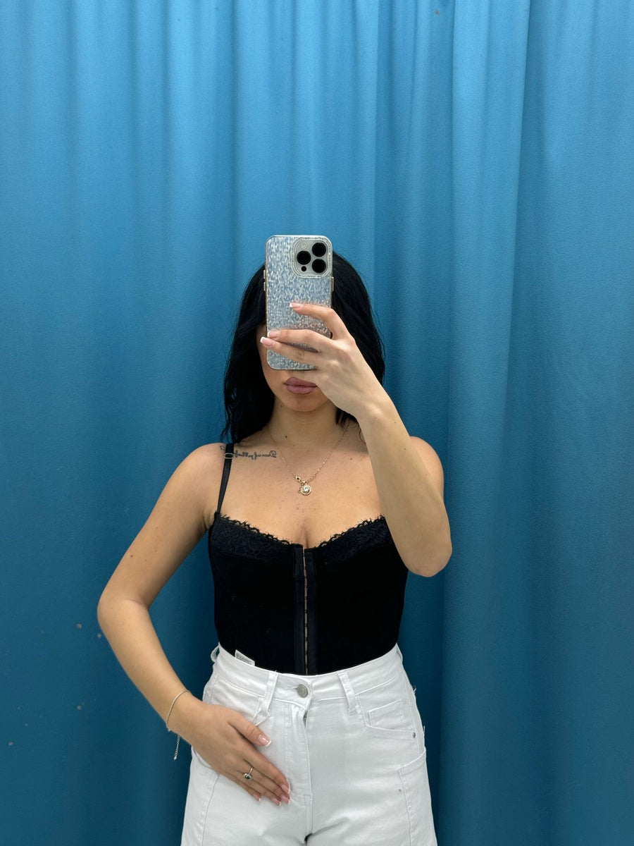 Corsetto nero 664