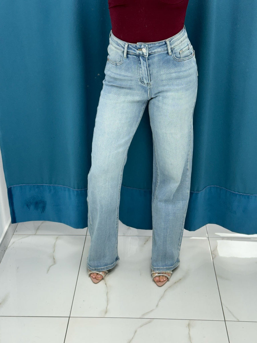 Jeans wide leg 5419