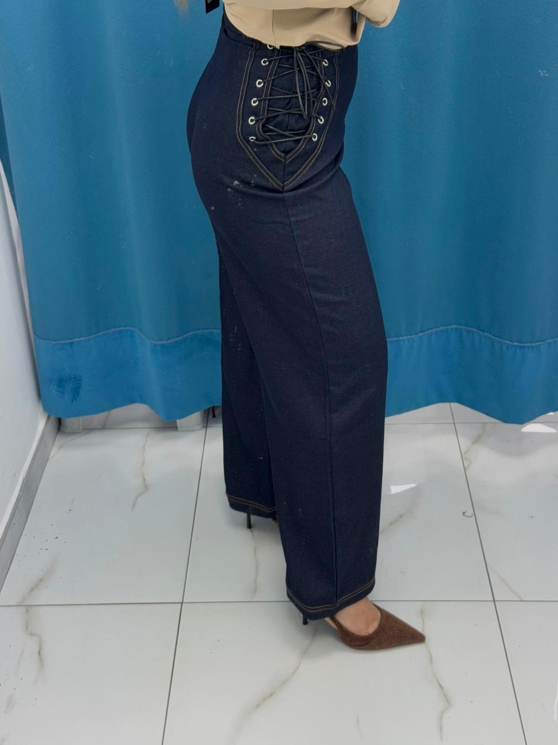 Pantalone “Midnight Straps” - 19266