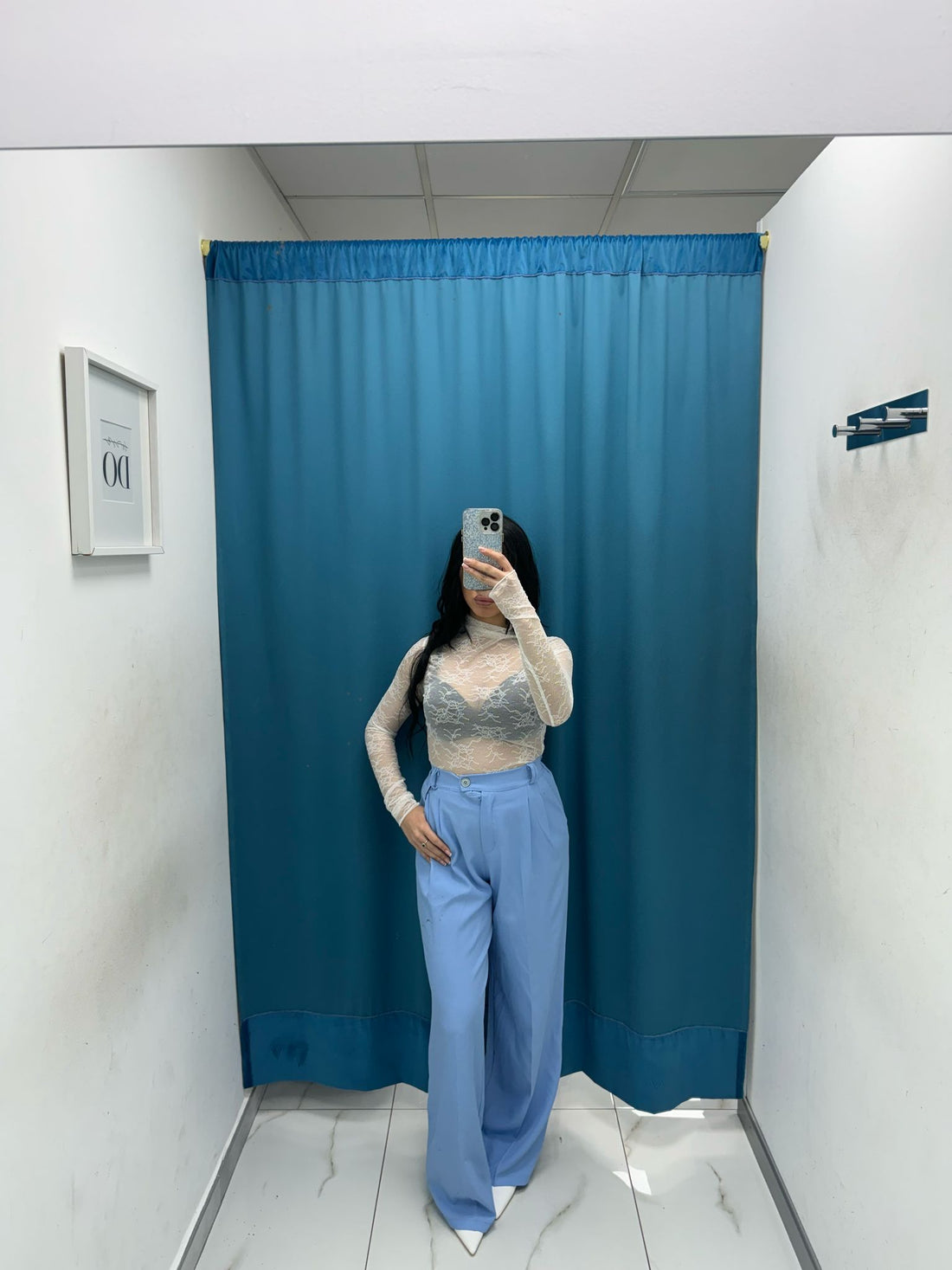 Pantalone wide leg 15592