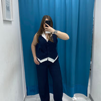 Tailleur gilet e pantalone 87137