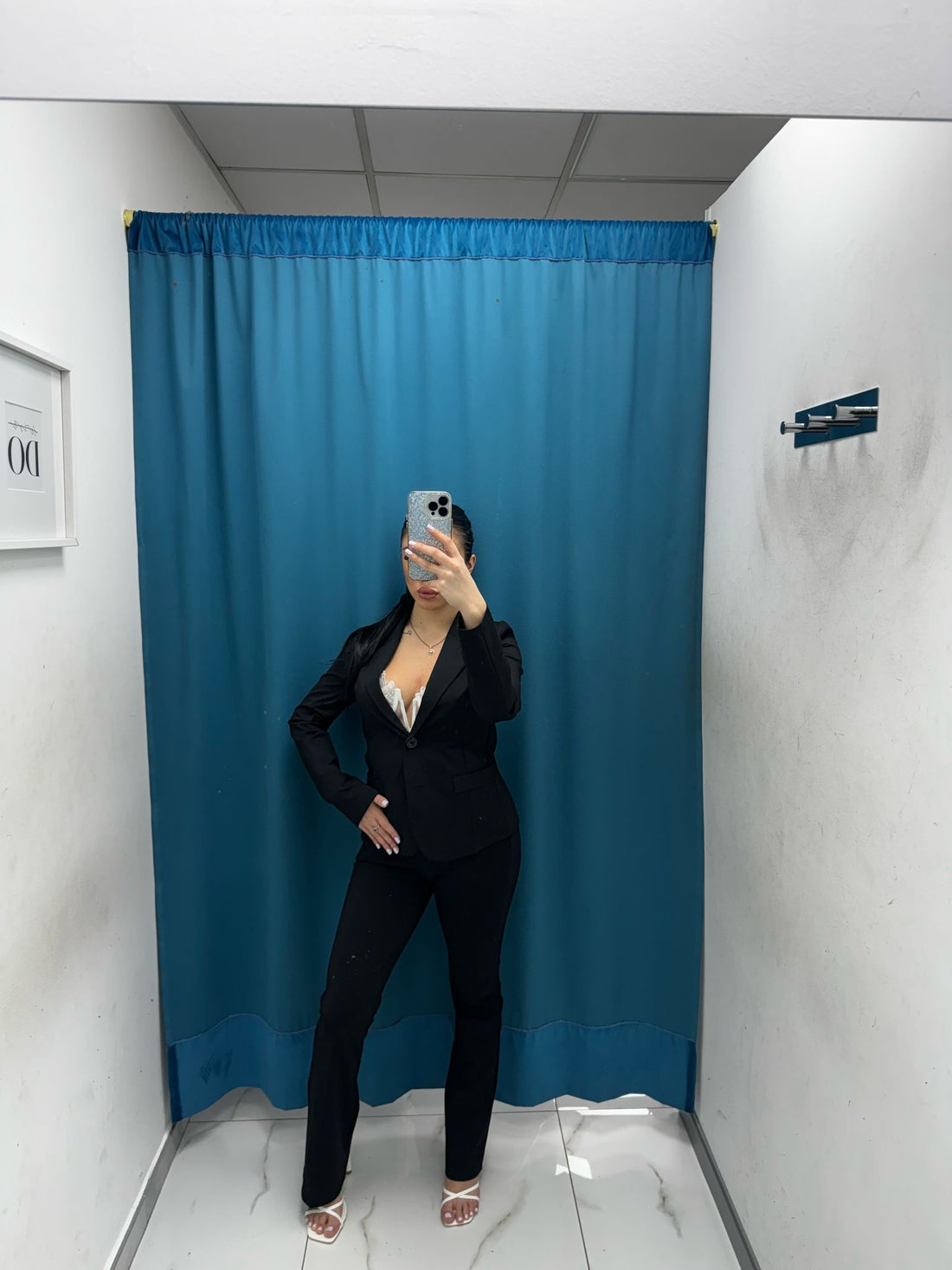 Pantalone slim nero 51134