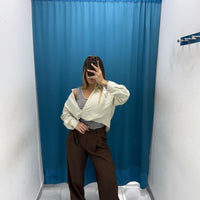 Camicia e canotta rigata "TwinLook"-55096