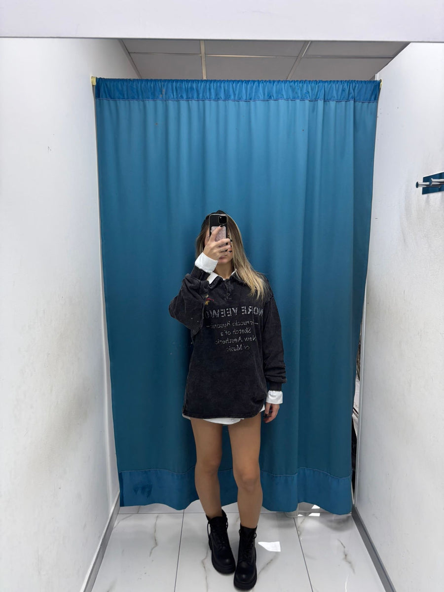 Felpa Over Shirt – 6468