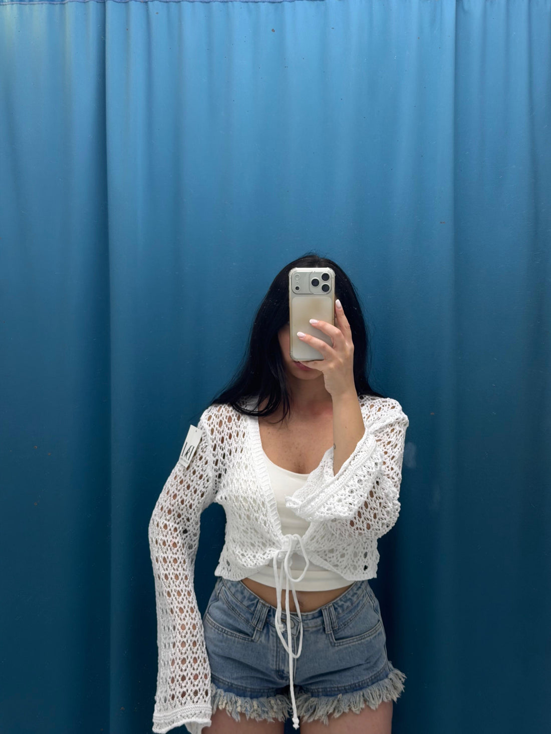 Cardigan"Crop"-4336