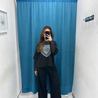 Pantalone con fascia alta 6173