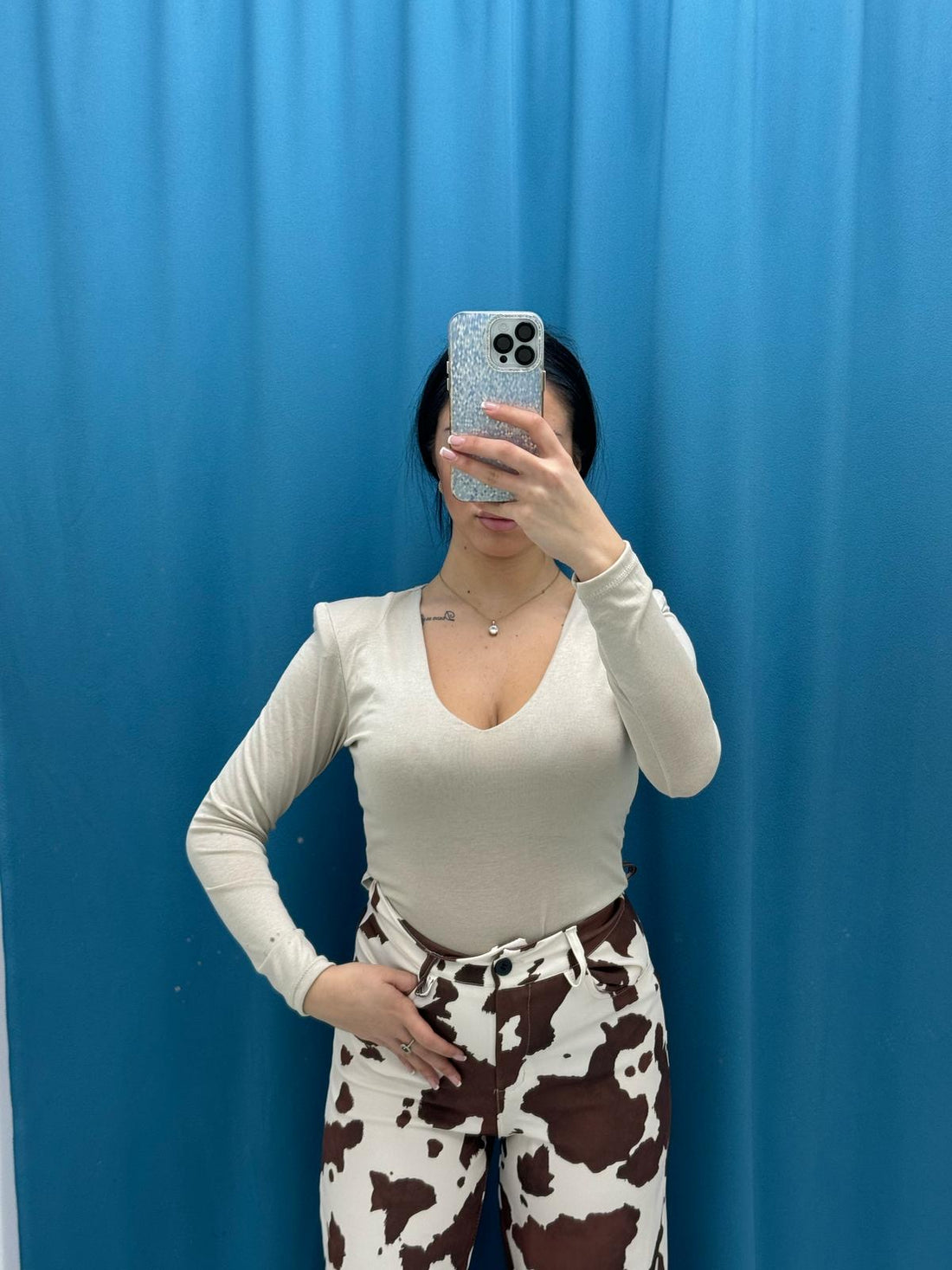Body con scollo a V 5291