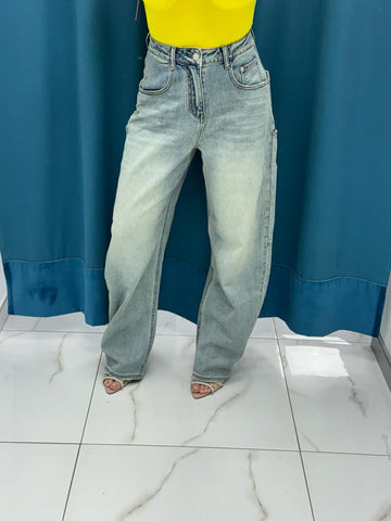 Jeans balloon sfumato 137