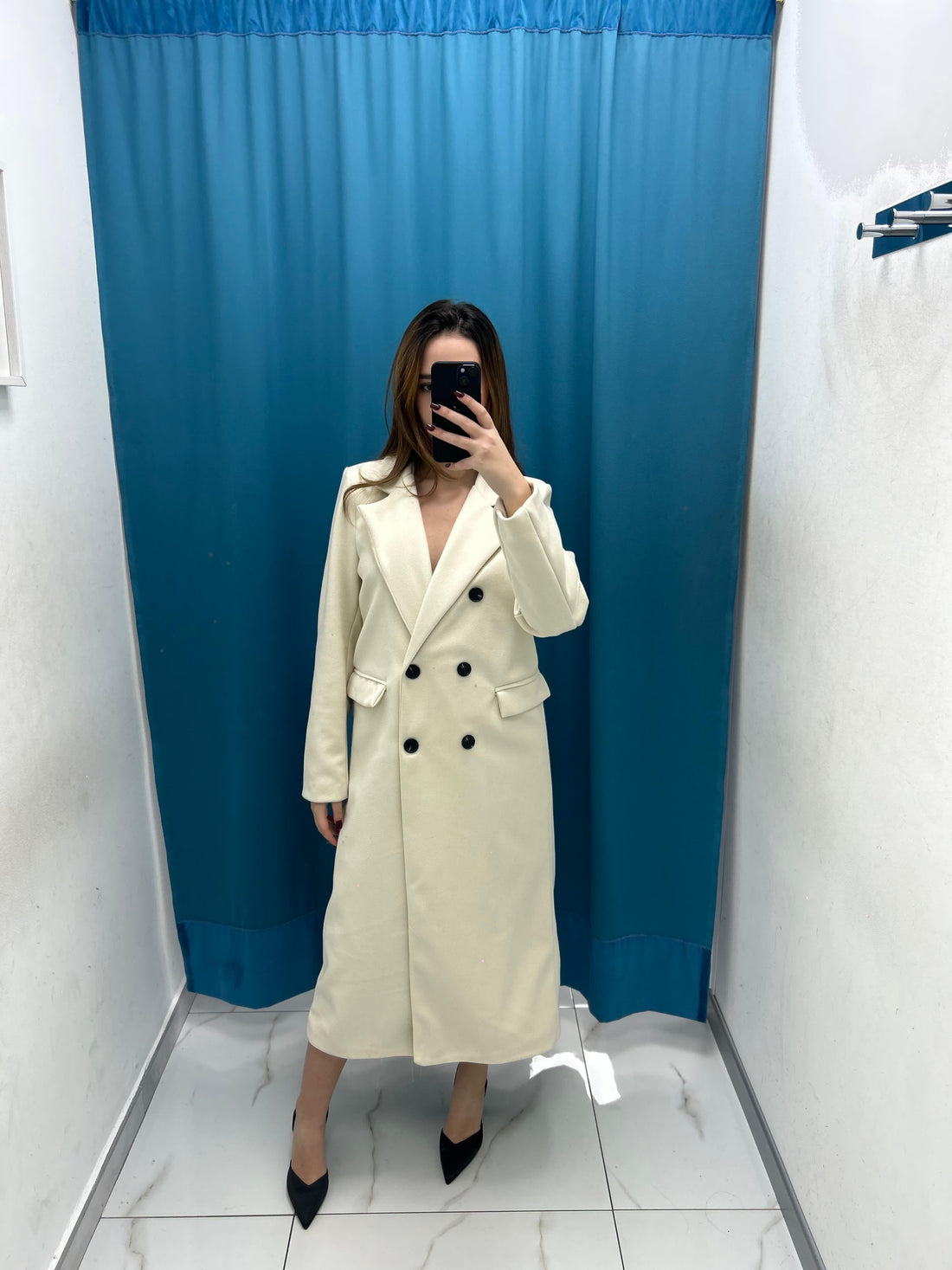 Cappotto doppiopetto 83100