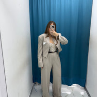 Valentina – Tailleur gessato - 250865