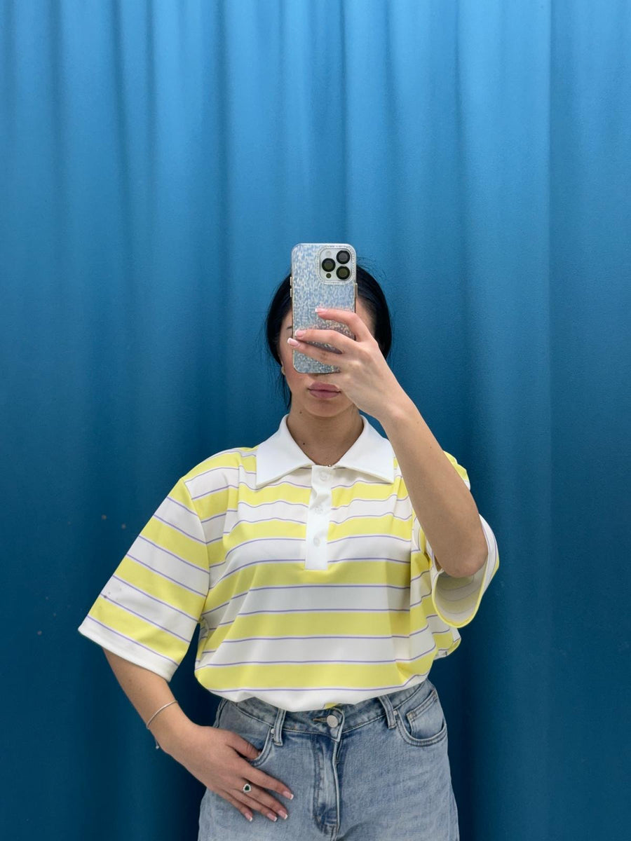 Polo a righe 66285