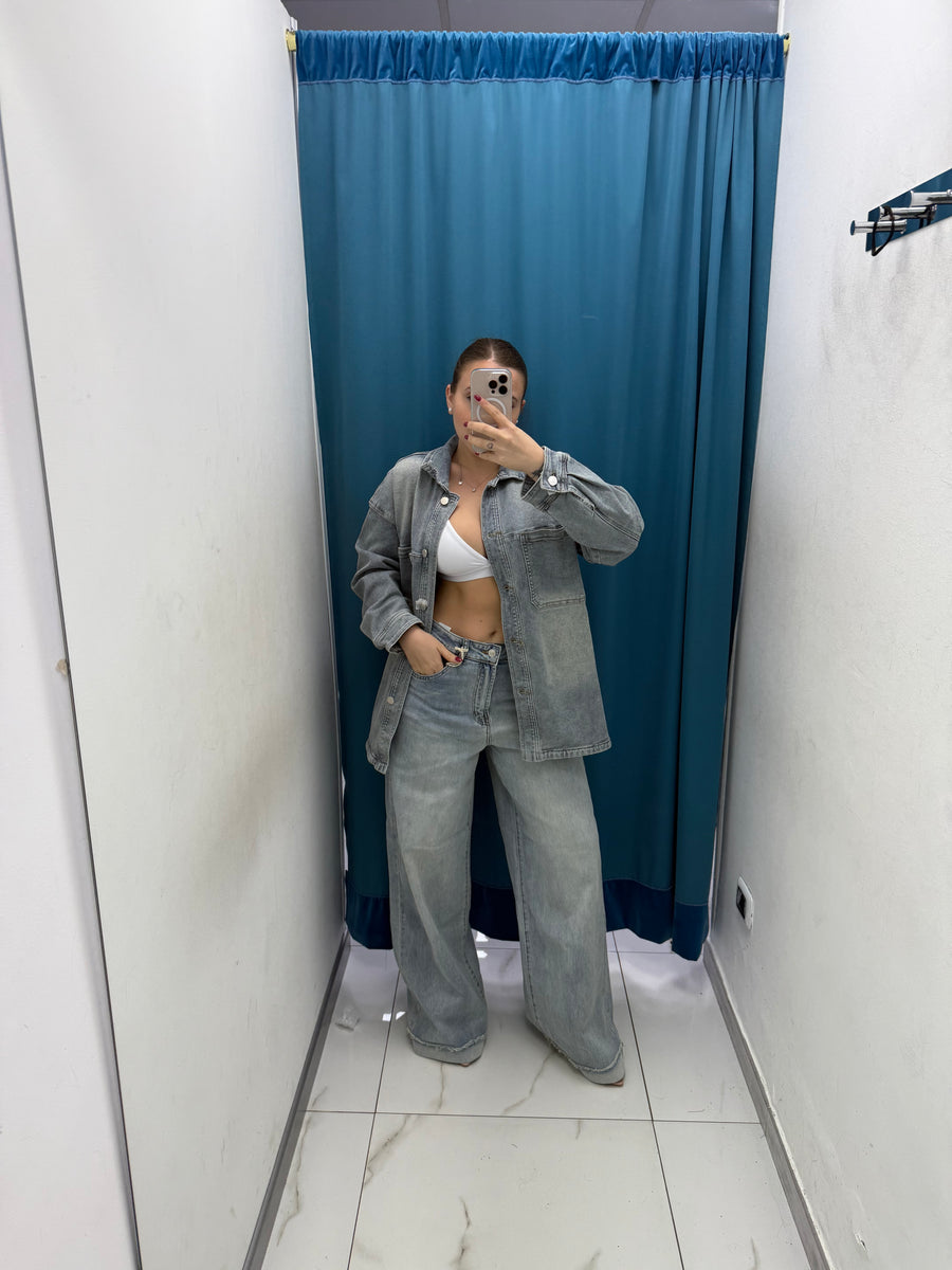 Coordinato in denim 3000/11131