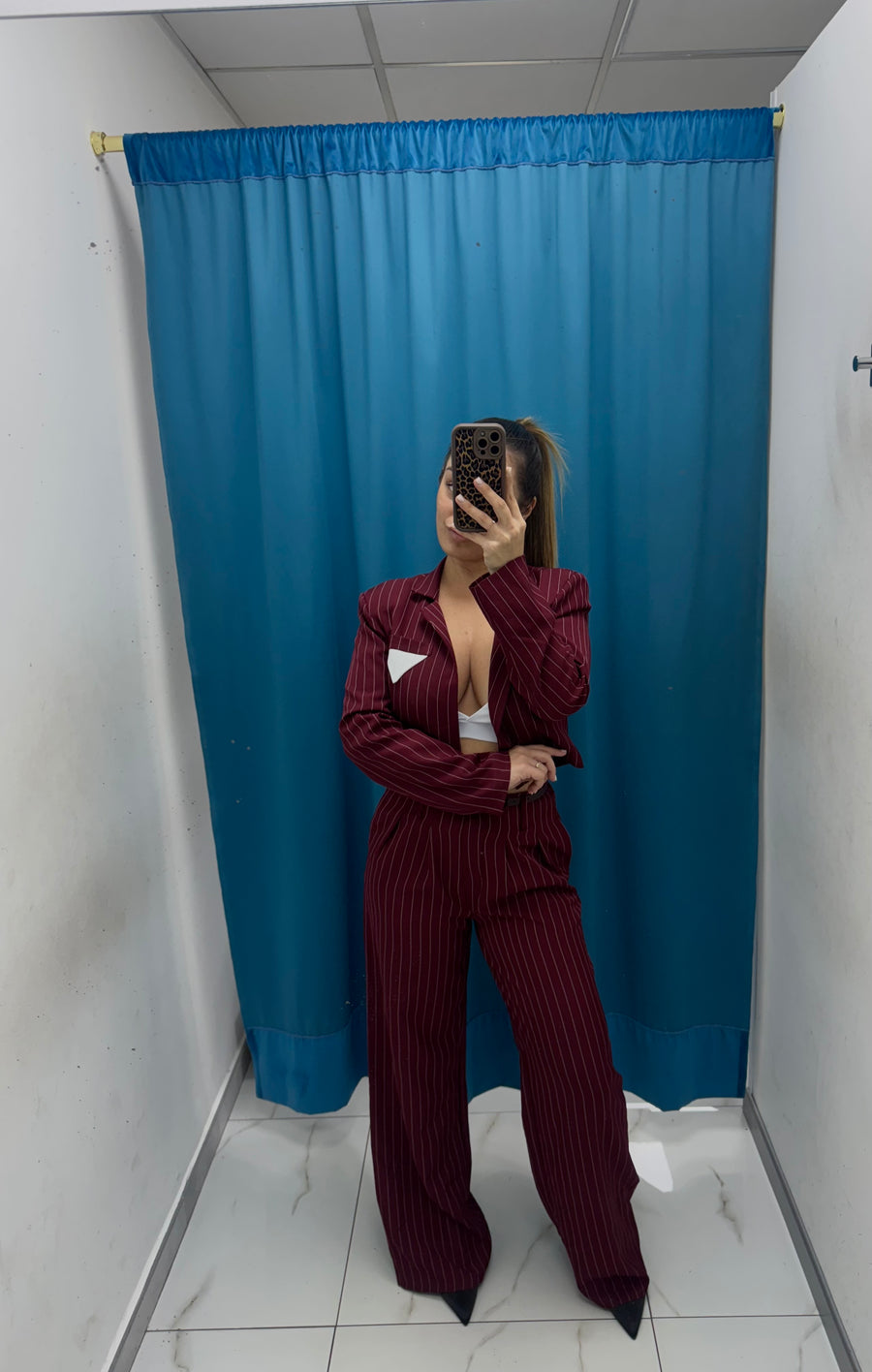 Valentina – Tailleur gessato - 250865