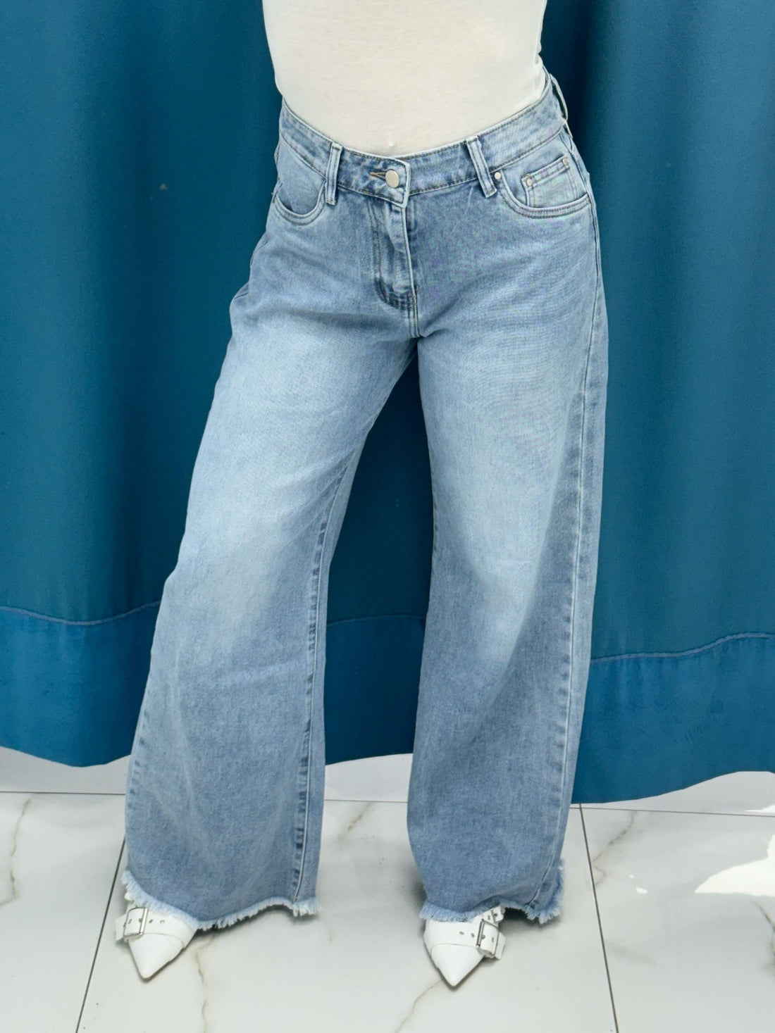 Jeans sfrangiato 1513