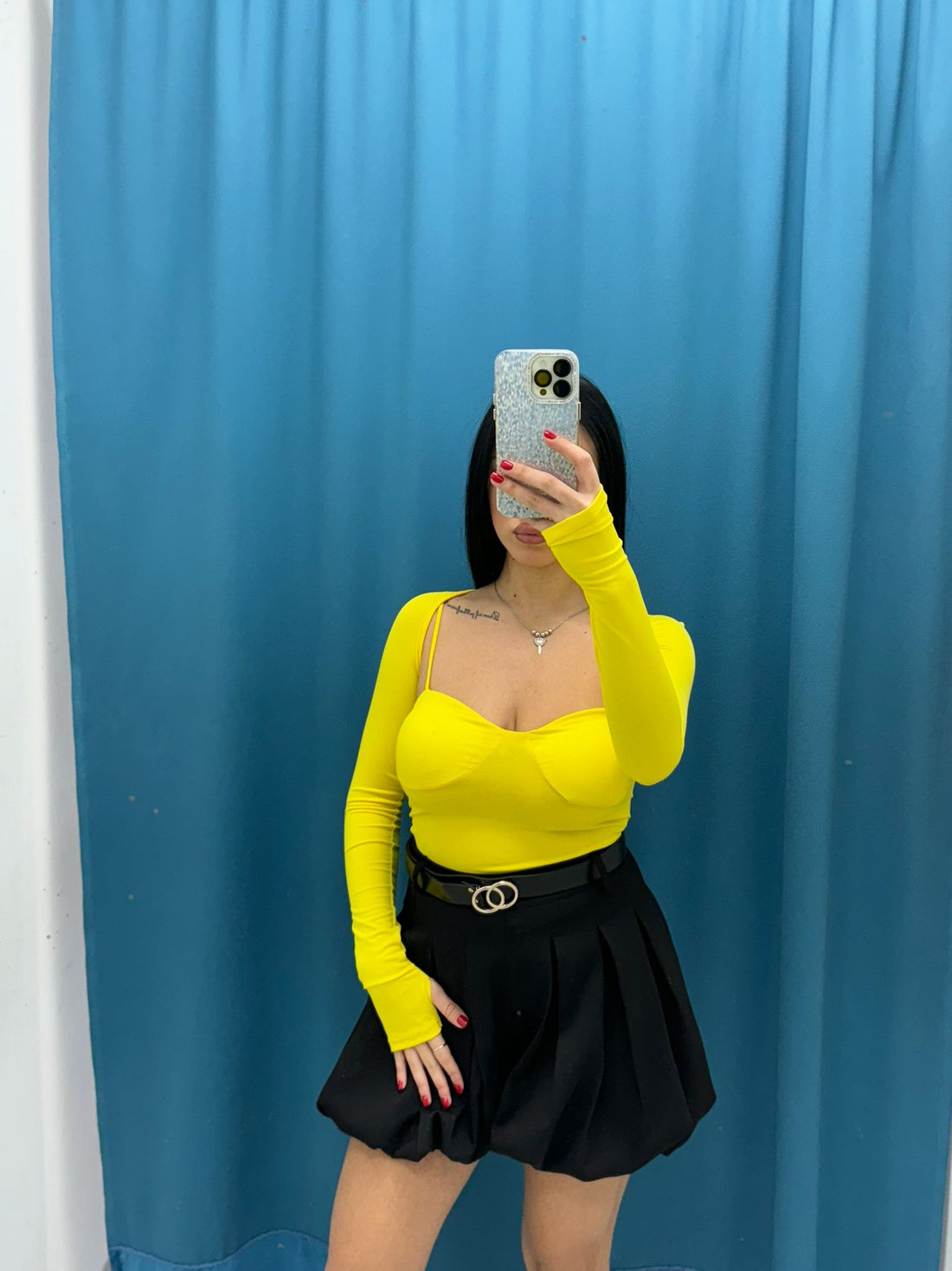 Body con manicotto 18399