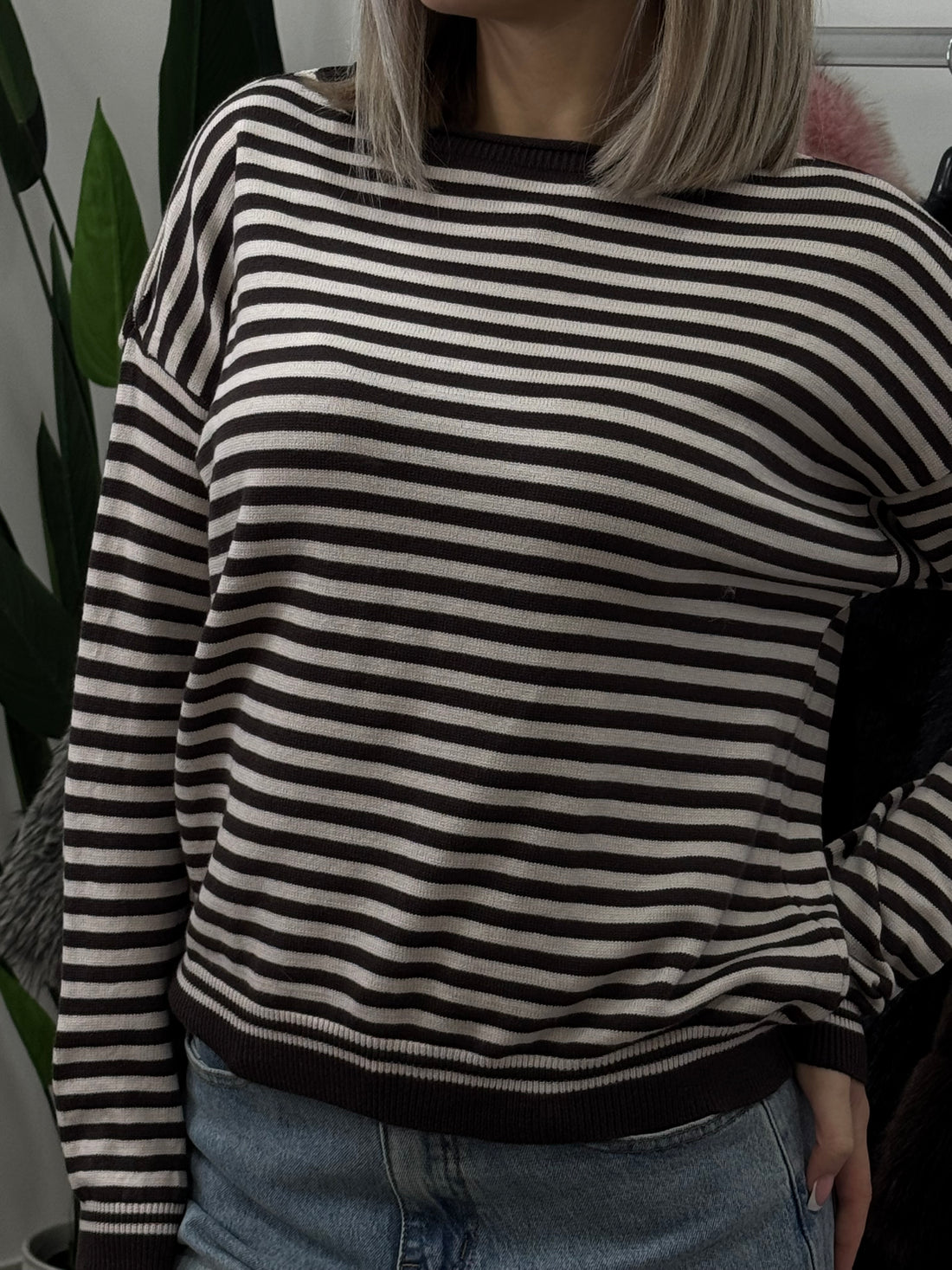 Striped Baby Tee - 3214