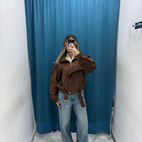 Giubbino "Biker in Suede"-2888