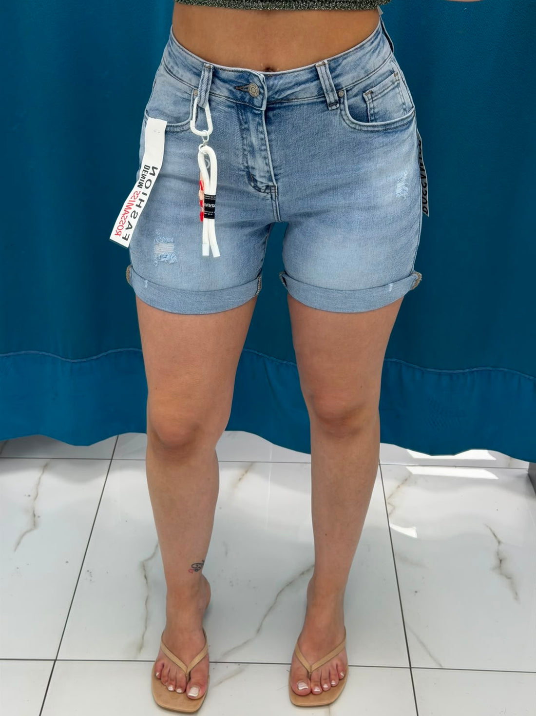 Pantaloncini "Rebel Charm"-0102