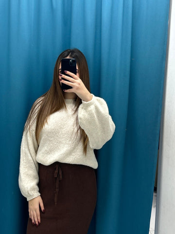 Maglione lana girocollo 2412