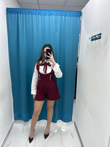 Tutina con camicia 6215