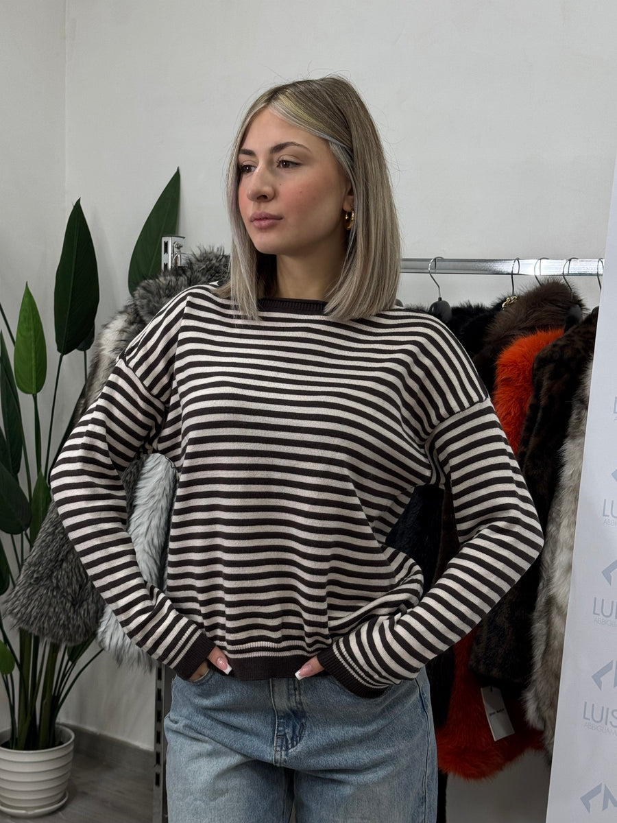 Striped Baby Tee - 3214