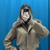 Brown Aviator Jacket - 8121-92