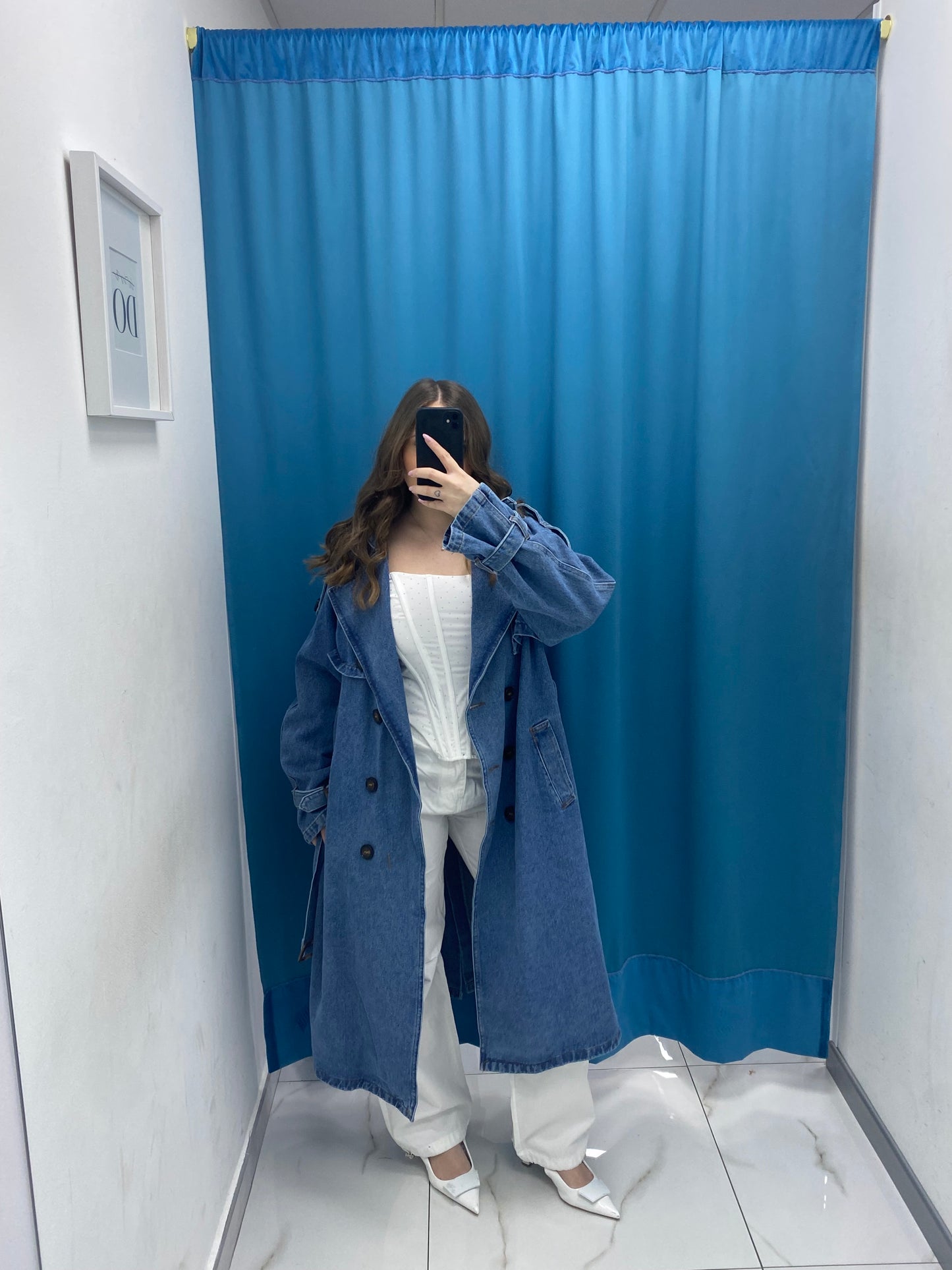 Trench in denim 6169