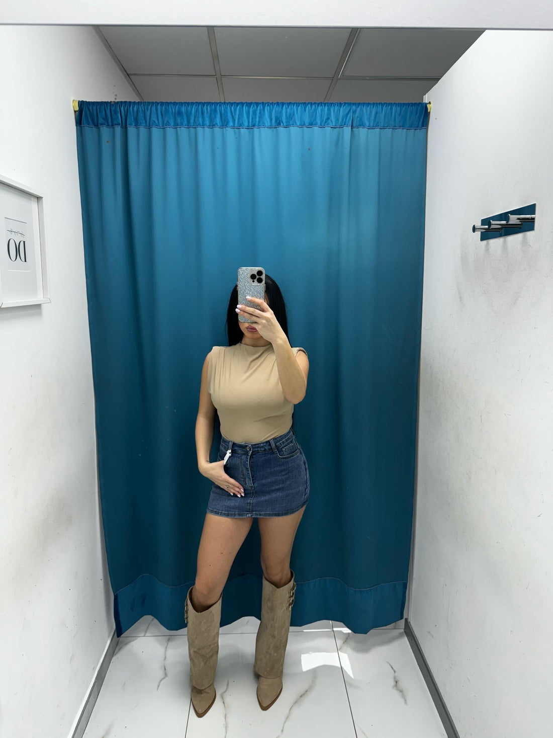 Gonna denim 5009
