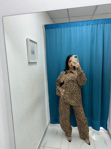 Camicione animalier oversize by Lumina 2280