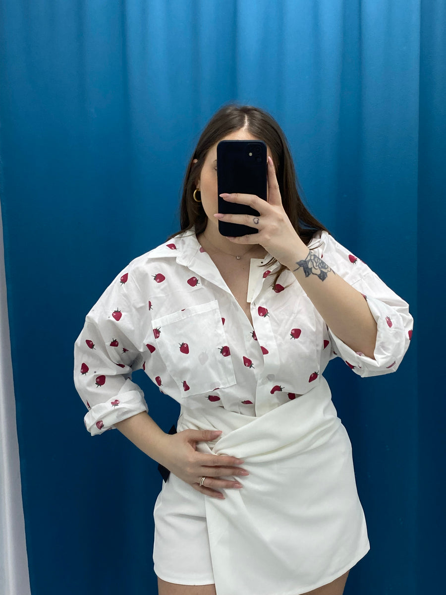 Camicia con disegni 24153