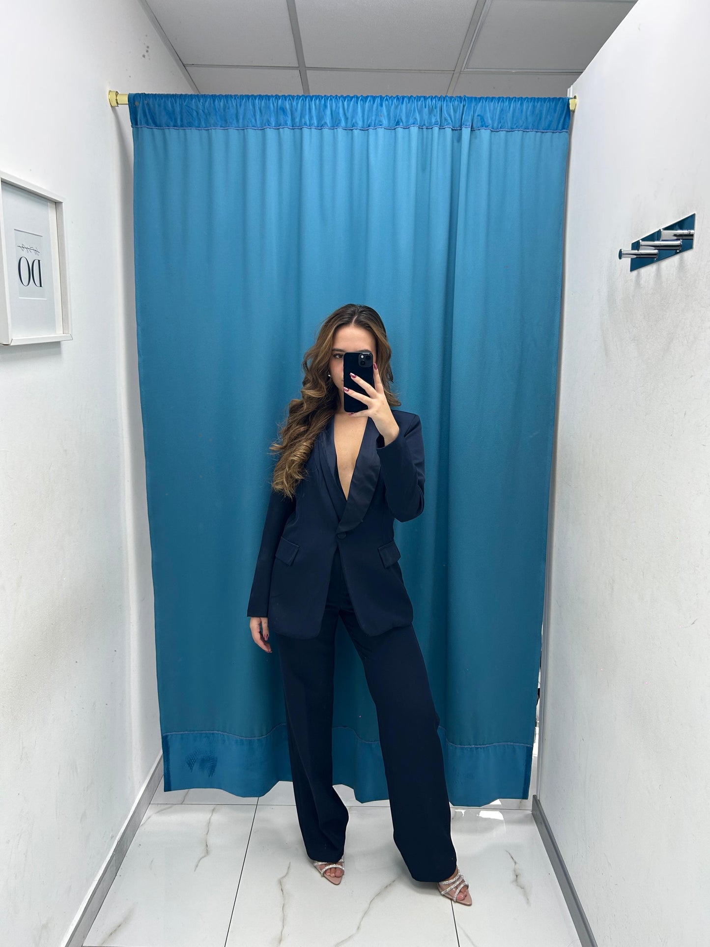 Tailleur classy blu