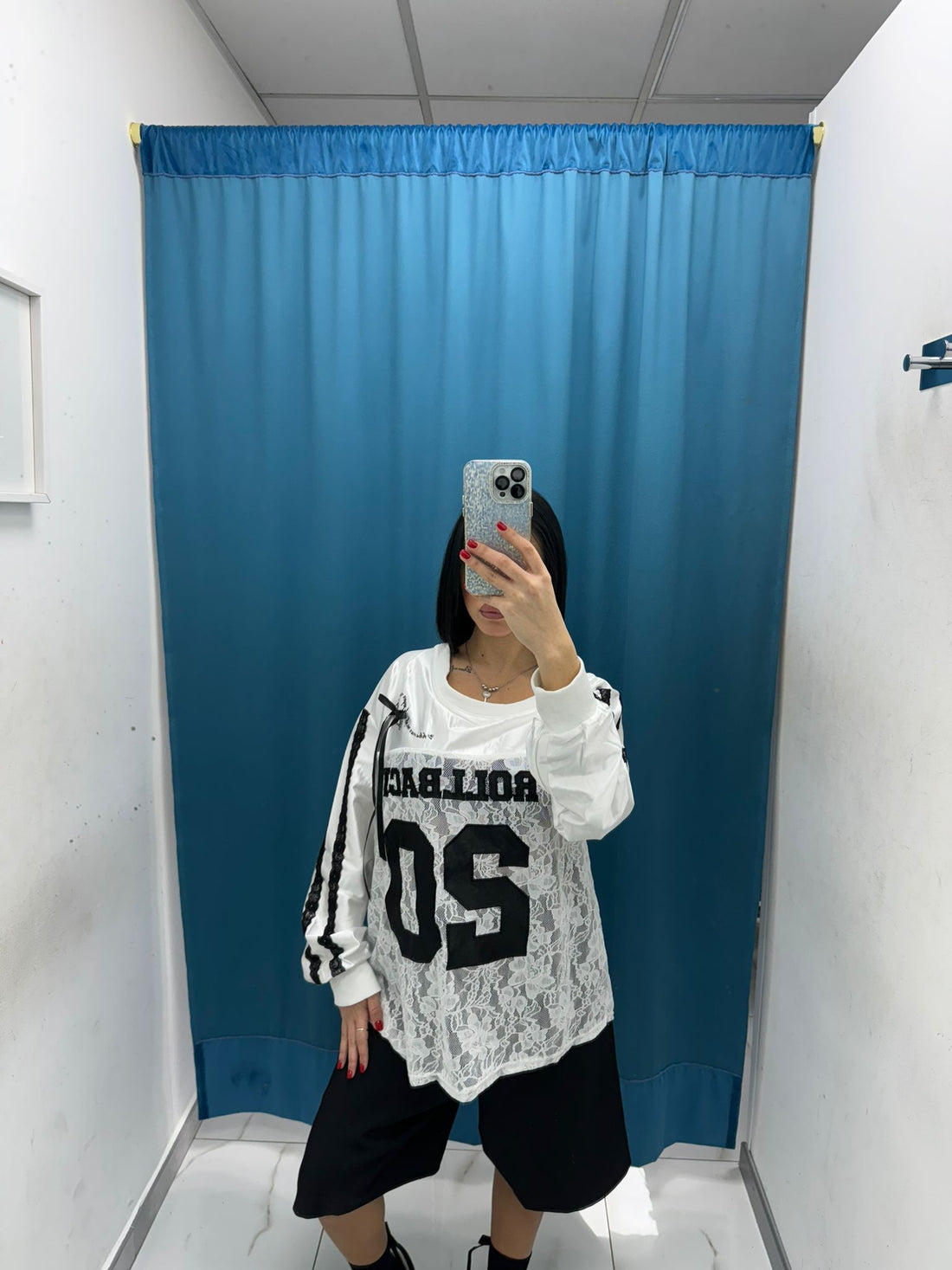 Maglia a maniche lunghe con ricami 9331