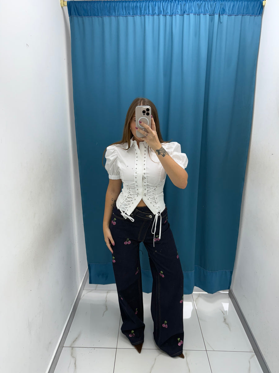Cherry Shine Jeans-F62L