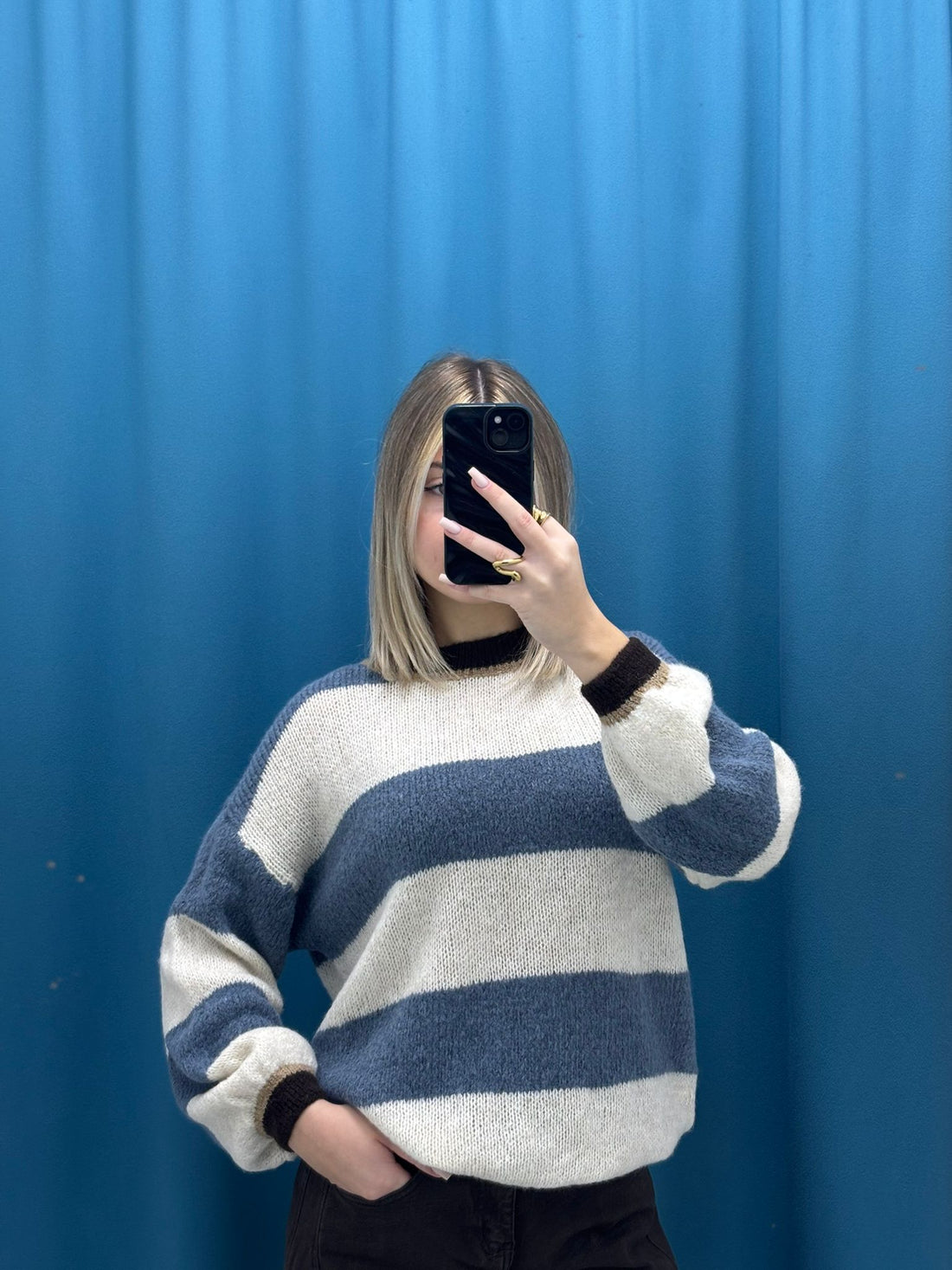 Pattern Cozy Knit - A3110