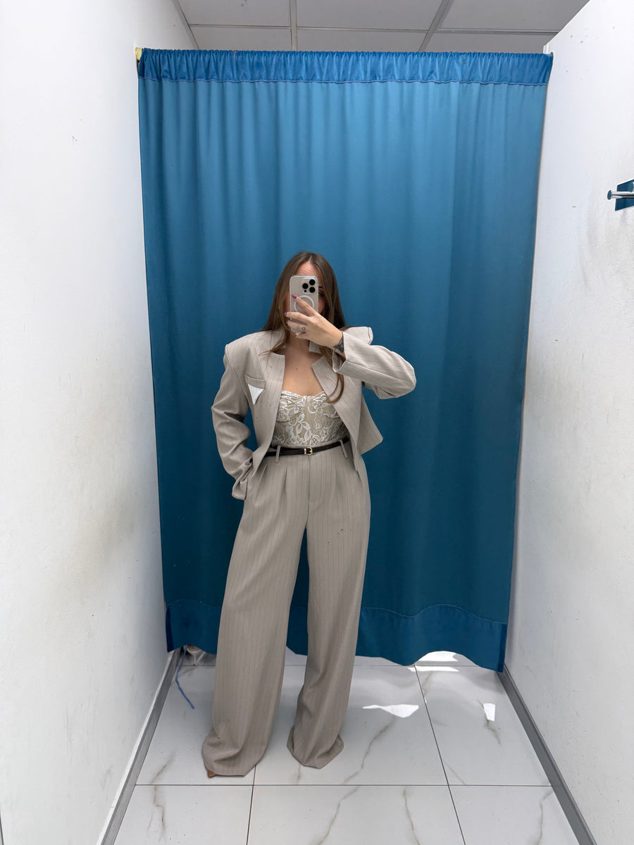 Valentina – Tailleur gessato - 250865