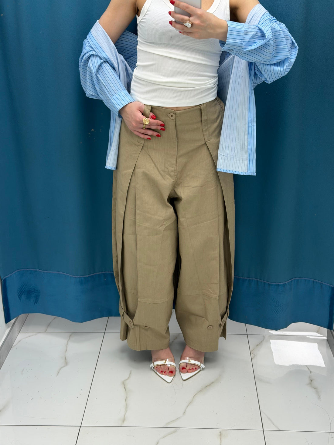 Pantalone"Origami”-12785