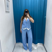 Tailleur gilet e pantalone 87137
