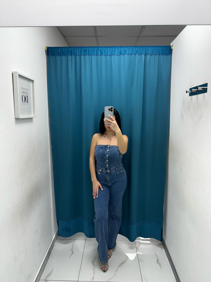 Tuta intera denim 7371