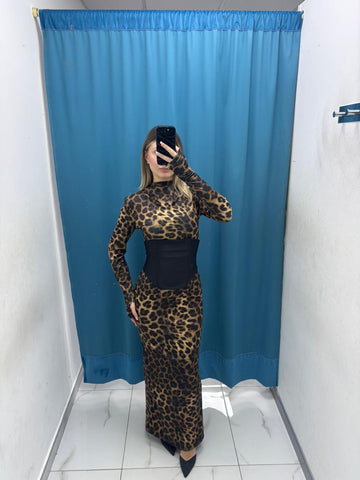 Abito "Leopard Luxe"-2157