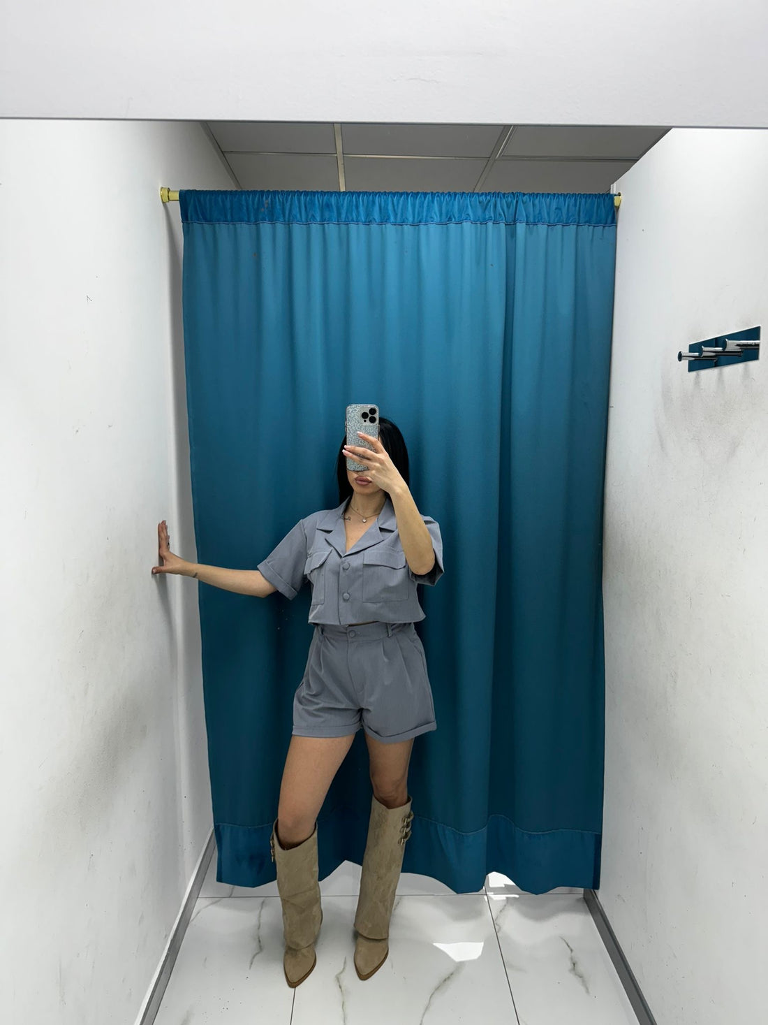 Coordinato giacca e shorts 9205