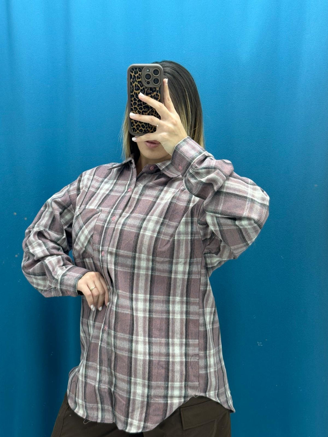 Camicia "Pink Smoke"-5527