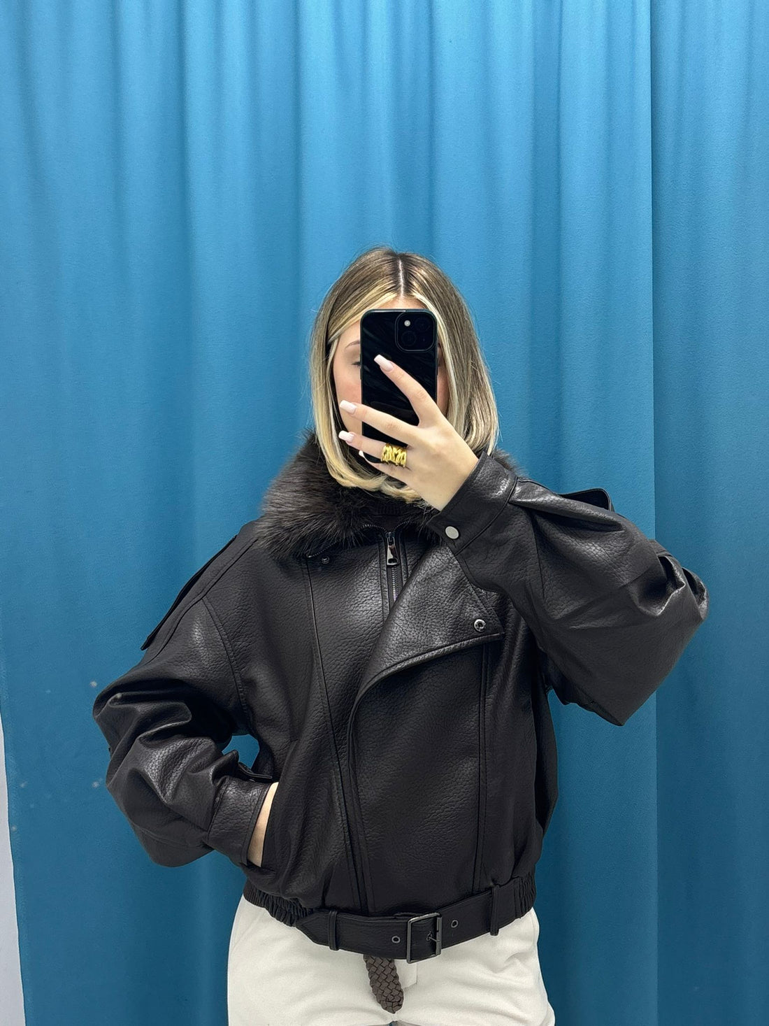 GIUBBOTTO “NOVA FUR COLLAR”- 2904