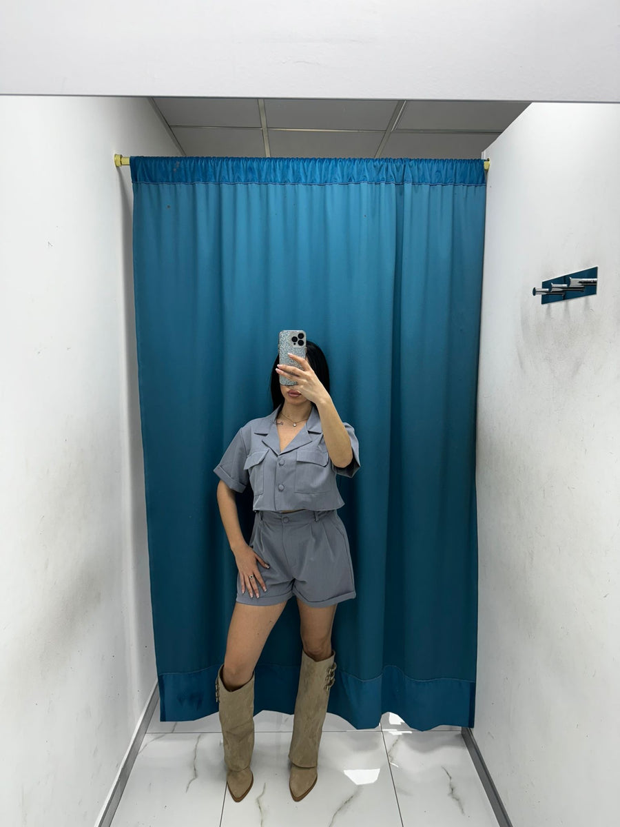 Coordinato giacca e shorts 9205